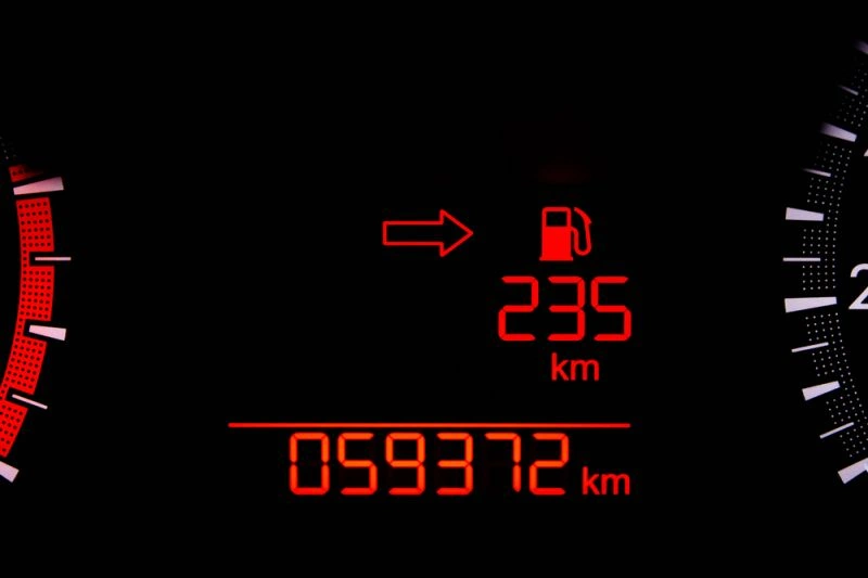 Low Mileage Speedometer
