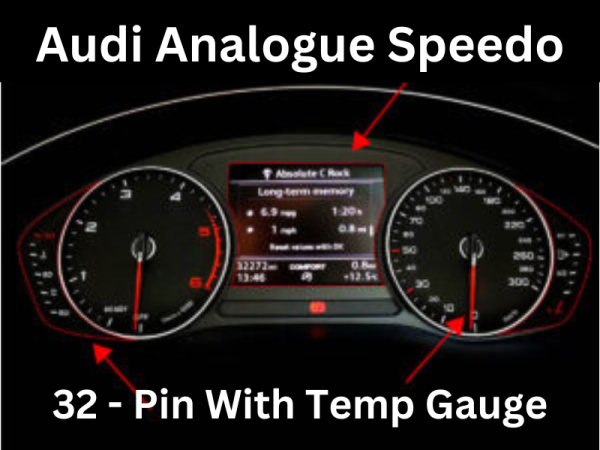Audi Analogue Dash 32pin