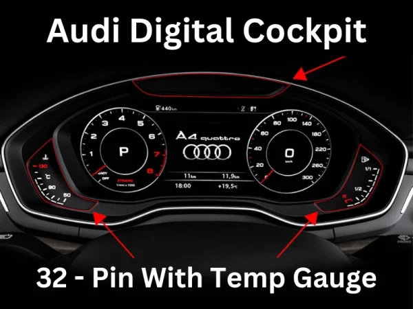 Audi Speedo With Temp Gauge