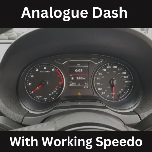 Audi Analogue Dash