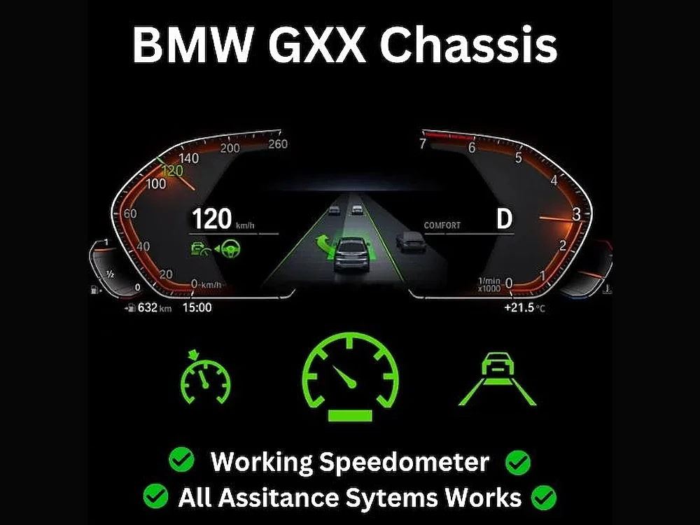 BMW GXX Chassis Dash