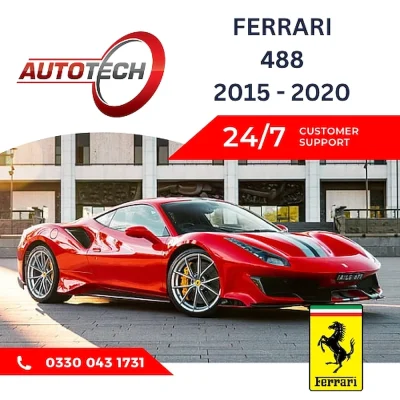 Ferrari 488 Mileage Blocker 2015 - 2020