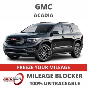 GMC Acadia Mileage Blocker