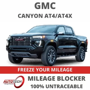 GMC Canyon AT4X Mileage Blocker