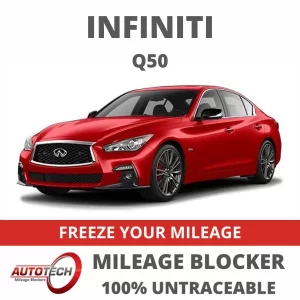 Infiniti Q50 Mileage Blocker