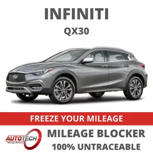 Infiniti QX30 Mileage Blocker