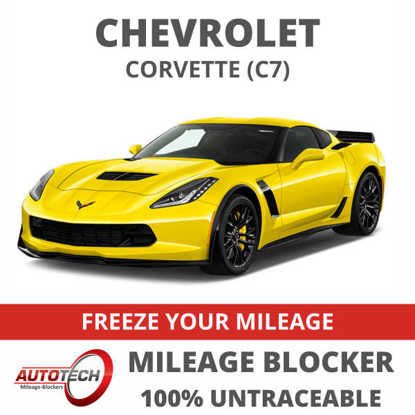 Chevrolet Corvette C7 Mileage Blocker