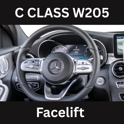 Mercedes C Class W205 Facelift Digital Dash