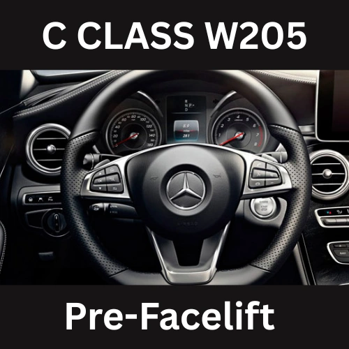 Mercedes C Class W205 Pre-Facelift Steering Wheel