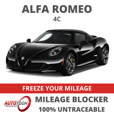Alfa Romeo 4C mileage blocker