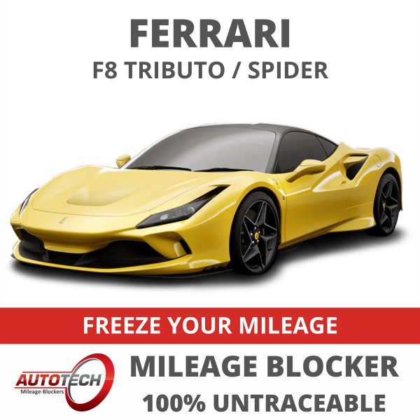 Ferrari F8 Tributo Mileage Blocker
