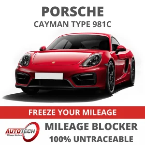 Porsche Cayman 981C Mileage Blocker