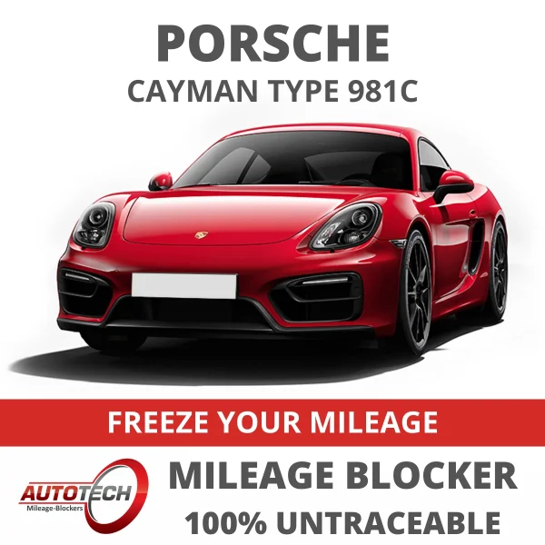 Porsche Cayman 981C Mileage Blocker
