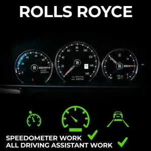 Rolls Royce Digital Speedo