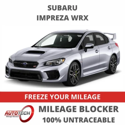 Subaru Impreza WRX Mileage Blocker