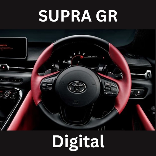 Toyota Supra GR Digital Speedometer