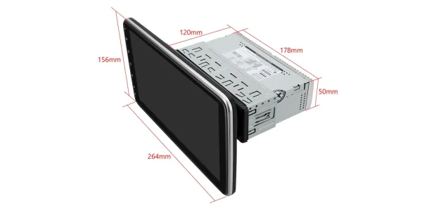 10.1" Universal Single Din Multimedia Player 6