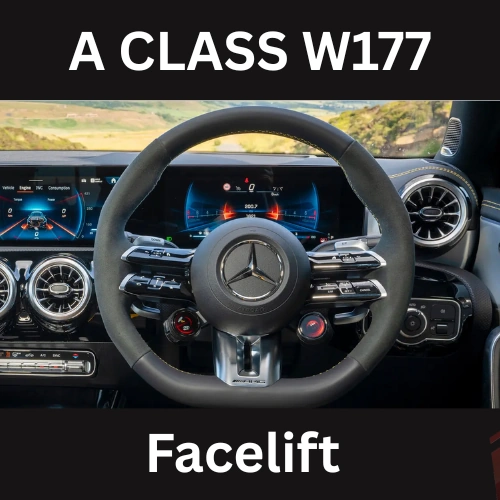 Mercedes A Class W177 Facelift Digital Dash