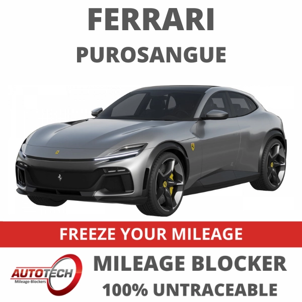 Ferrari Purosangue Mileage Blocker