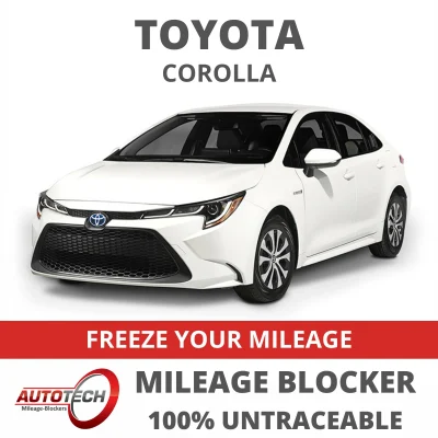 Toyota Corolla Mileage Blocker