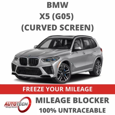 BMW X5 Curved Screen Mileage Blocker