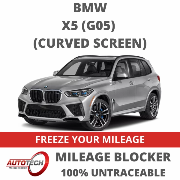 BMW X5 Curved Screen Mileage Blocker