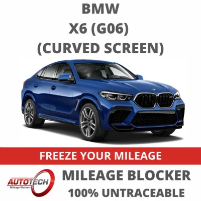 BMW X6 Curved Screen Mileage Blocker