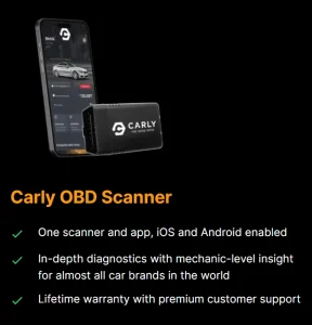 Carly Diagnostic Scanner OBD2 Tool - Autotech UK