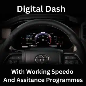 Toyota Mileage Blocker Digital Dash