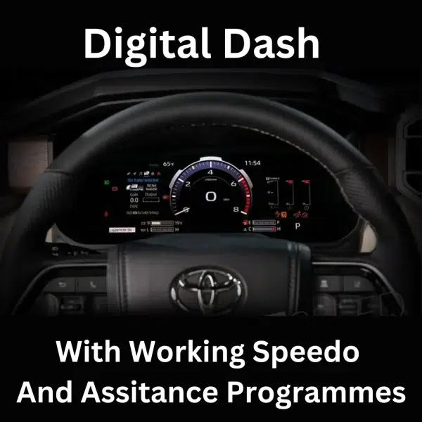 Toyota Tundra Mileage Blocker Digital Dash