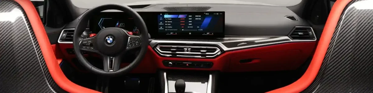 BMW Curved Screen Dash