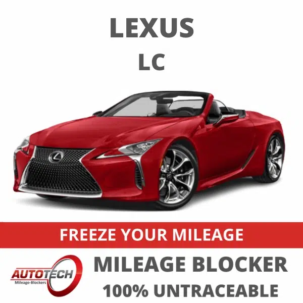 Lexus LC Mileage Blocker