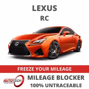 Lexus RC Mileage Blocker