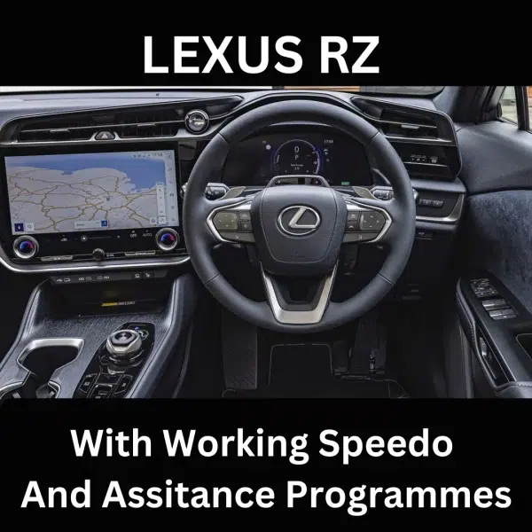 Lexus RZ Digital Speedometer