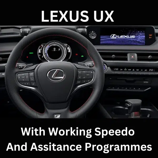 Lexus UX Digital Speedometer