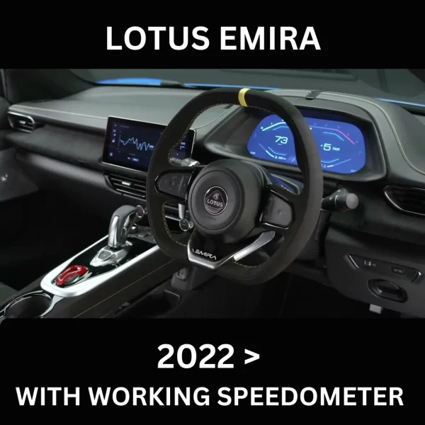 Lotus Emira Digital Speedometer