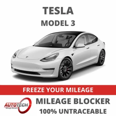 Tesla Model 3 Mileage Blocker