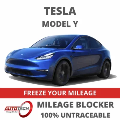 Tesla Model Y Mileage Blocker