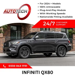 Infiniti QX80 Mileage Blocker