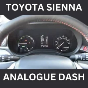 Toyota Sienna Analogue Dash