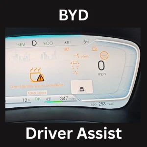 BYD Driver Assist Unavailable