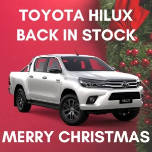 Toyota Hilux back in stock 