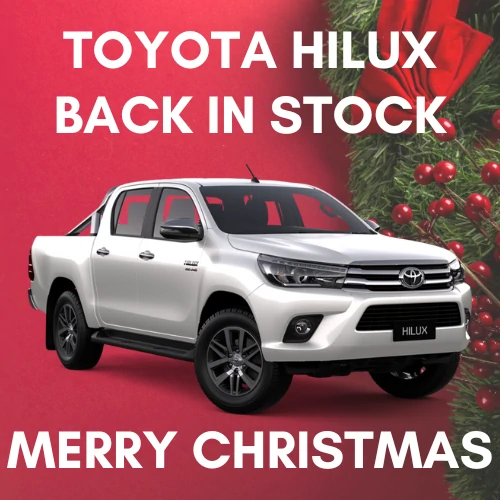 Toyota Hilux back in stock