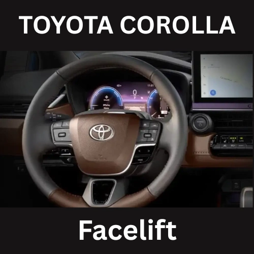 Toyota Corolla Facelift Digital Speedometer