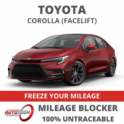 Toyota Corolla Mileage Blocker Facelift