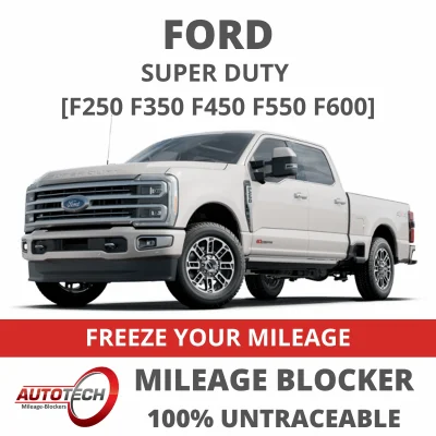 Ford Super Duty Mileage Blocker <br>2017 - 2025