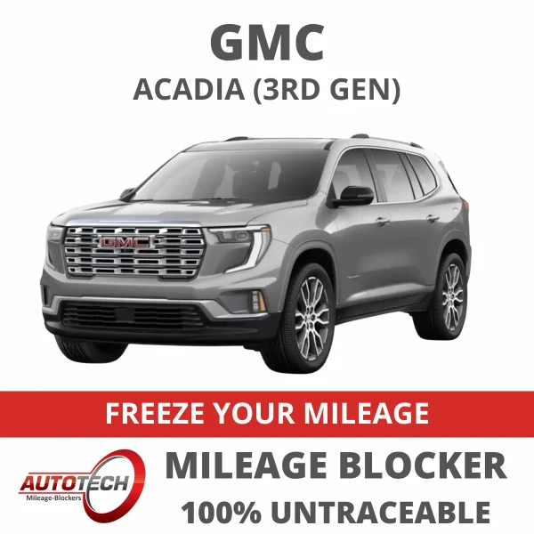 GMC Acadia 3rd Gen Mileage Blocker