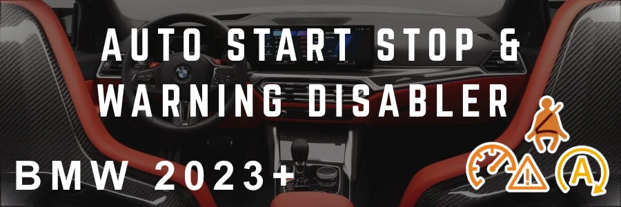 BMW Auto Start Stop & Warning Disabler From Autotech UK